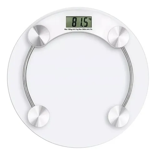 Balanza De Baño Vidrio Digital 2003a Hasta 180kg