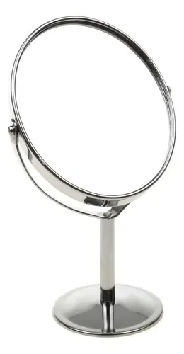 Espejo Redondo For Tocador De Mesa, 1 X 2 Aumentos