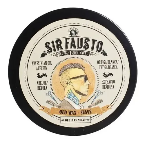 Sir Fausto Old Wax Gel Efecto Húmedo Fijación Suave 100 Ml