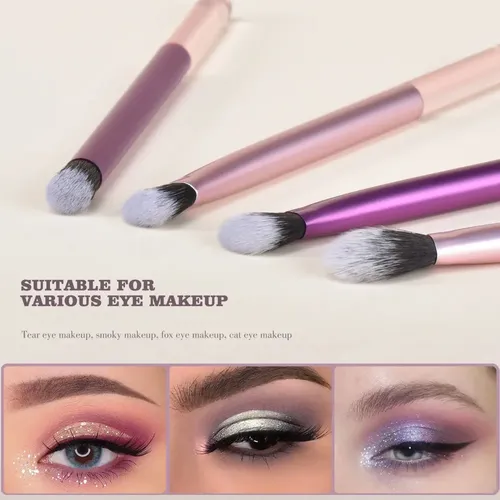 Set 10 Brochas De Maquillaje Profesional Cosmético