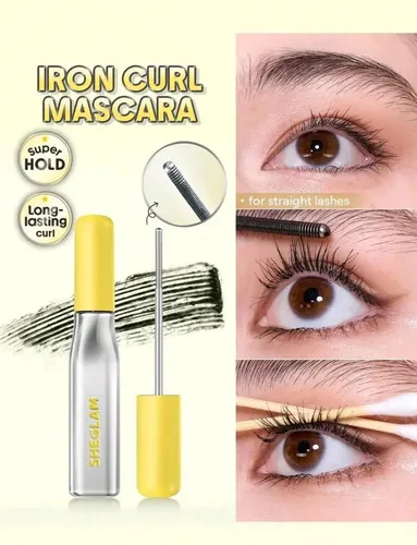 Sheglam Mascara De Pestañas Lashlighter Iron Máscara Rizador Negro
