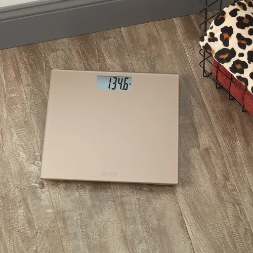 Digital Scales Taylor Body Weight 180kg Capacity Glass
