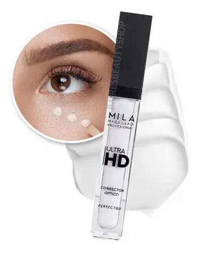 Corrector Óptico Ultra Hd Perfector Tapa Ojeras Mila Marzi Tono Incoloro