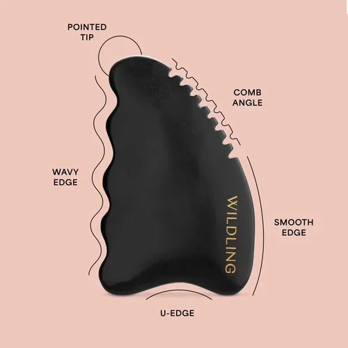 Masajeador Wildling Aura Stone Gua Sha Body Sculpting