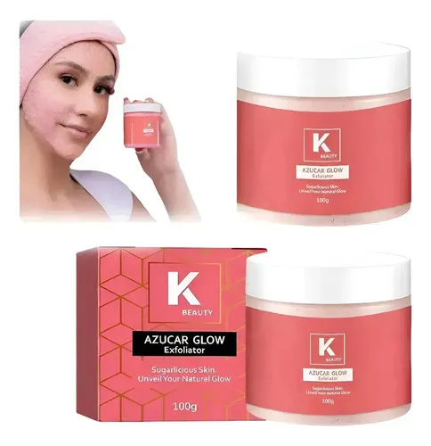 G 1 Mz 2x Azúcar Glow Blanqueador Y Exfoliante Ig 2597355976619