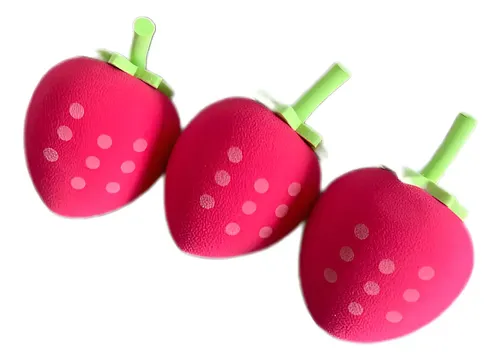 Esponja Beauty Blender Frutilla X3