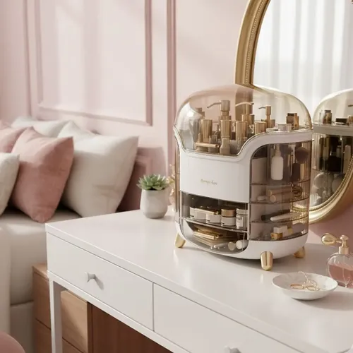 Ecoco Porta Cosméticos Caja Organizador De Maquillaje