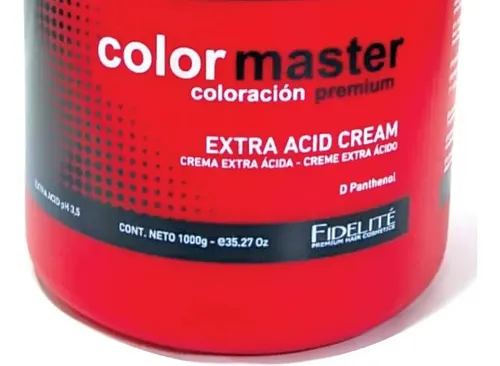 Kit Fidelite Color Master Crema Extra Acida X3 Unidades 270 g