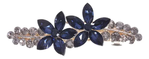 Pinza Para El Pelo Para Mujer Con Diamantes De Imitación Y F