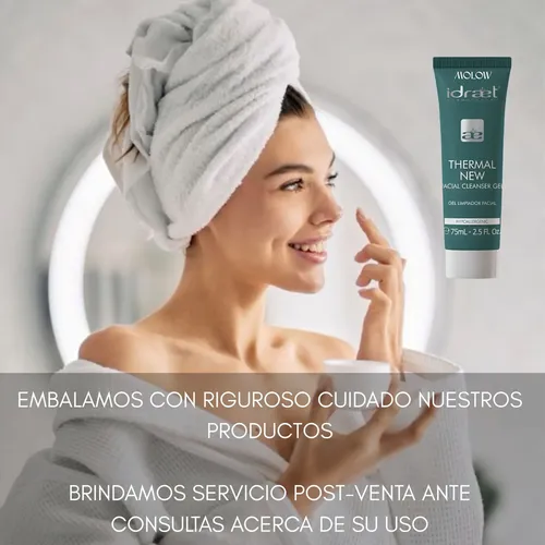 Gel Limpieza Thermal New Idraet Exceso Sebo Hidratante 75ml