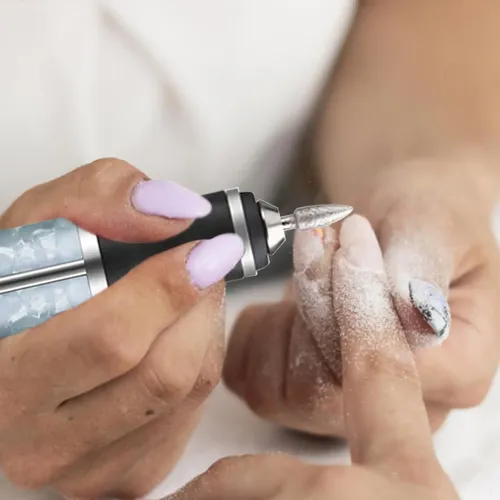 Lima Eléctrica Lcd Para Taladrar Uñas Con Rectificadora De 6