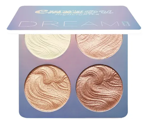 Iluminador Facial En Polvo Brillante Paleta De Maquiagem