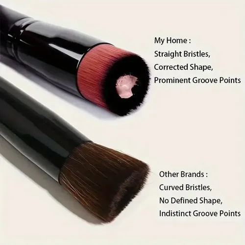 1pc Pro Flat Top Foundation Brush Expert Blending Buffing