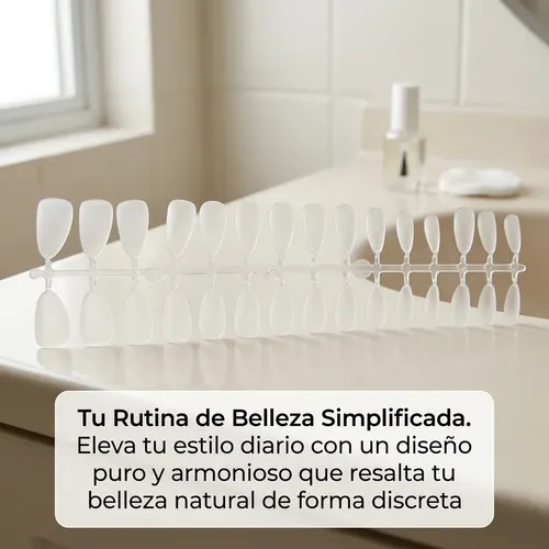 Tips Postizas Almendra Soft Gel Para Manicura 240pcs