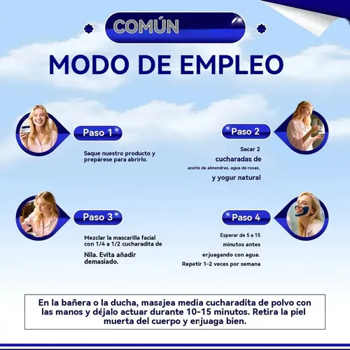 Fhjkggff//* Polvo Azul Nila Marroquí Para El Oopczachfgfgd
