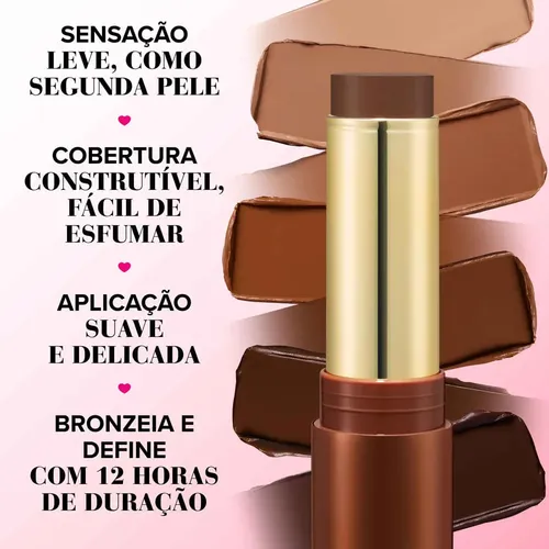 Bronceador y barra de contorno Too Faced Chocolate Soleil, Choc Tom de Chocolate Souffle Makeup