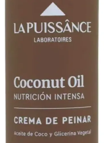 Crema De Peinar Coconut Oil X100ml La Puissance