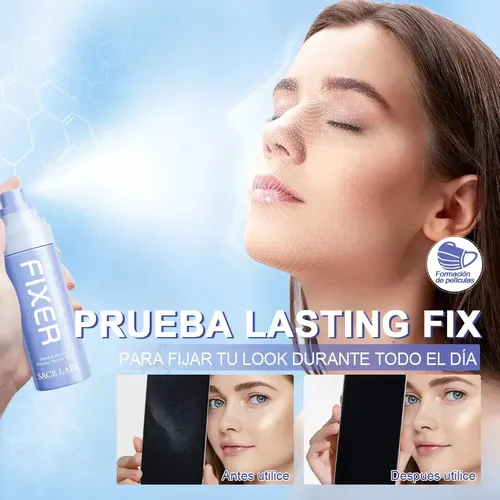 Spray Fijador De Maquillaje Sace Lady, Mate Y Duradero, 2 Un 2 Pçs