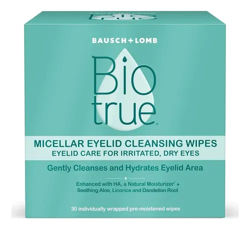Biotrue Toallitas Micelares Para Párpados 30 Ud