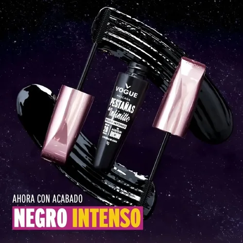 Máscara De Pestañas Vogue Pestañas Al Infinitto Negro Int