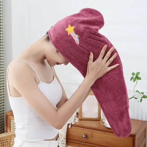 Gorros De Baño For Niñas, De Secado Rápido, For Secar El C