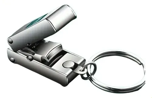 Cortaúñas Plegable Portátil De Acero Inoxidable De 2 Piezas