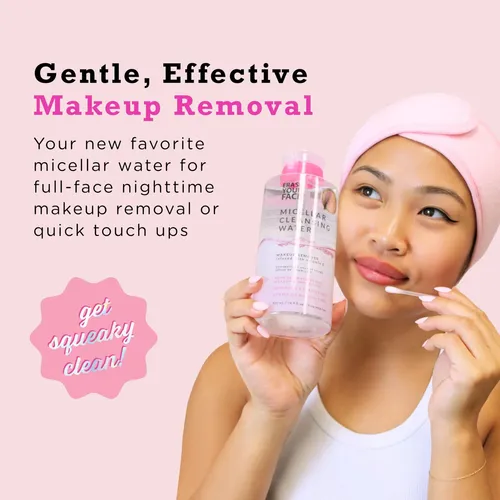 Desmaquillante Con Agua Micelar Erase Your Face, 16.9 Onzas