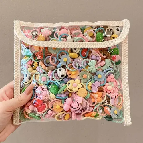 100 Unidades De Cintas Pequeñas Para El Pelo Para Niños, Bon