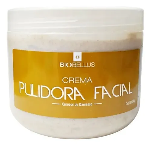 Crema Pulidora Exfoliante Facial – Biobellus 250gr Tipo De Piel Normal