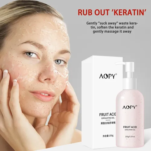 Exfoliante Facial Y Corporal Frutal Gel Limpieza Suave Wt