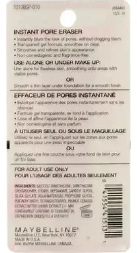 Primer Facial Baby Skin De Maybelline 0,67oz Pack De 4