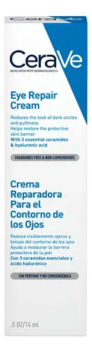 Cerave Crema De Contorno De Ojos Reparadora X 14 Ml