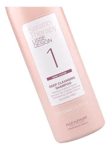 Paso 1 Alisado Liss Design Alfaparf Shampoo X 500ml Limpieza