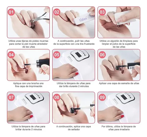 Cabina para uñas SeisaSun x7 max blanca