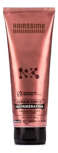 Nutrikeratina Hairssime Repair Force Hairlogic 225g