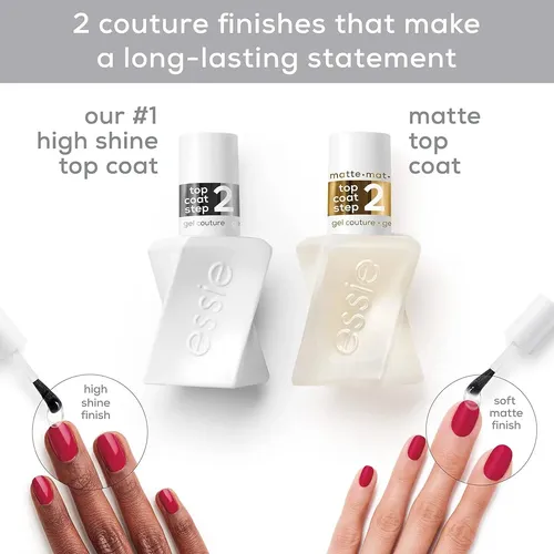 Top Coat Esmalte Uñas Essie Gel Couture 13.04g Brillo Ultra