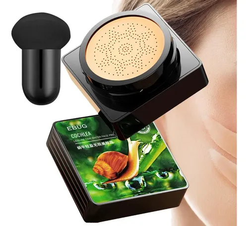 A/r Crema Bb Con Colchón De Aire | Bb Cream Caracol Colágeno | Base De Maquillaje Facial De Larga Duración, Base De Crema De Maquillaje Desnuda Para Control De Aceite Cobertura Completa