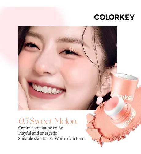 Rubor Colorkey Pudding Powder 05 Sweet Melon 0.11 Oz