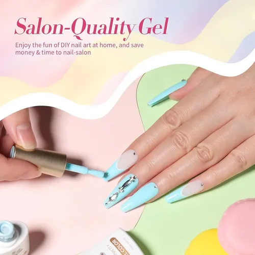 Set Gel Pastel Born Pretty 6×7 Ml Candy Paradise