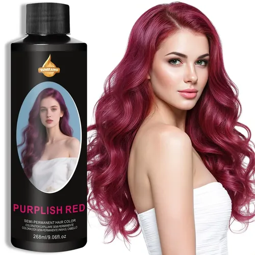 Sumifang Tinte Semipermanente Rojo Y Morado Vibrante 268 Ml
