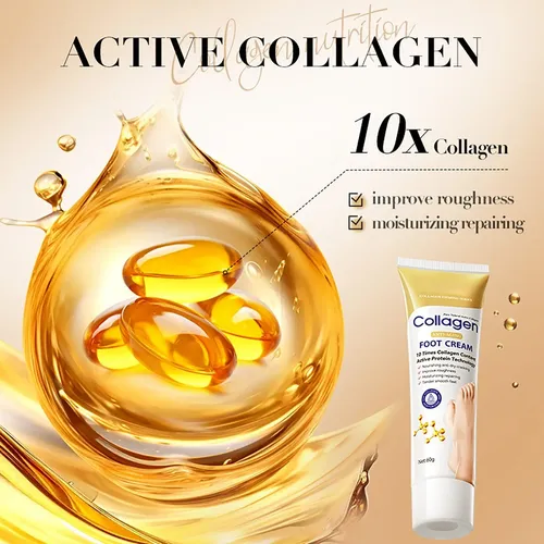Crema Antiarrugas Manos Y Pies Colágeno 10x, Rápida