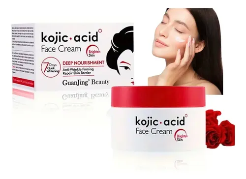 Crema Facial Anti-arrugas Con Ácido Kójico – Guanjing Beauty Momento De Aplicación Día/noche Tipo De Piel Todo Tipo De Piel