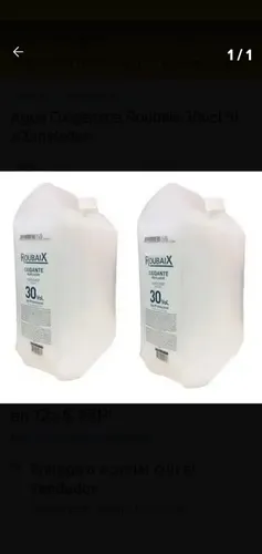 Combo Kit 2 Unid Crema Oxid Roubaix 30vol X5lts