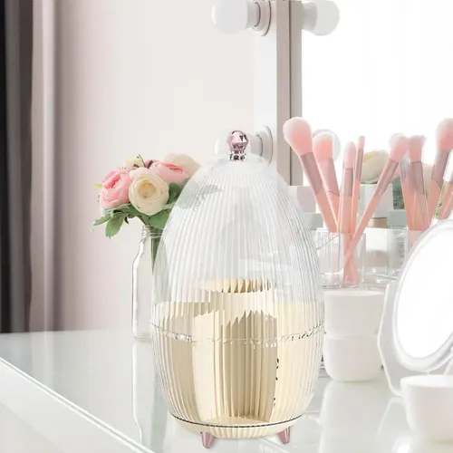 Elegante Organizador De Cosméticos Giratorio Solo Huevo