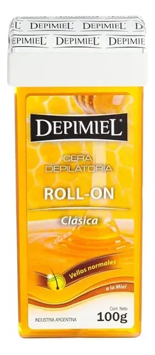 Depimiel Cera Depilatoria Roll On Descartable De Miel 100g