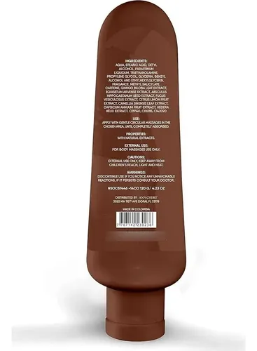 Crema Reafirmante De Cafeína Ann Chery 120g