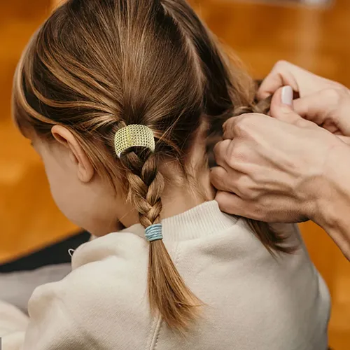 6 Cintas Para El Pelo Para Mujer, Soportes Para Coletas De M