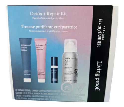 Living Proof Detox + Repair Kit Capilar Sephora