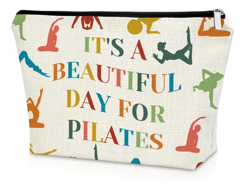 Sazuwu Regalos Para Amantes Del Yoga Bolsa De Maquillaje Reg