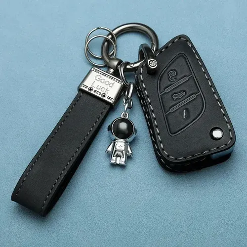 Jsjx Qp. Funda De Piel Única Modificada D5 [negro Carbono]